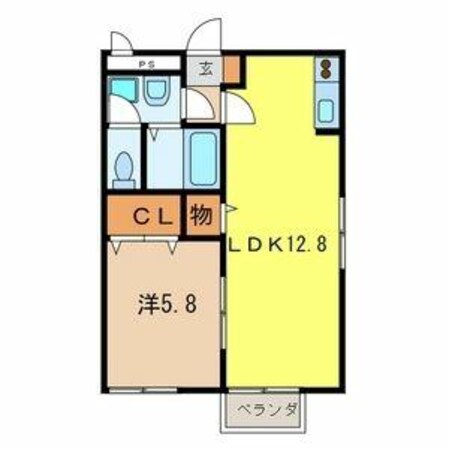 ふじみ野駅 徒歩25分 2階の物件間取画像